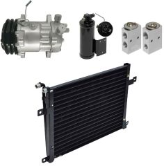 1988 Jeep Wrangler Sport 4.2L Compressor and Condenser Kit (KT DF48A-N)