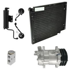 1987 Jeep Cherokee Base 2.1L Compressor and Condenser Kit (KT DF52A)