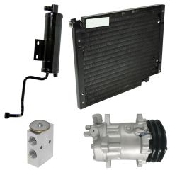 1984 Jeep Cherokee Base 2.5L Compressor and Condenser Kit (KT DF54A)