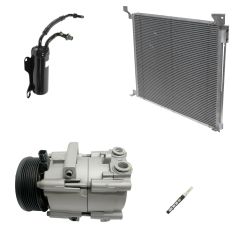 2010 Ford E-450 Super Duty Base 6.0L Compressor and Condenser Kit (KT DF56A-N)