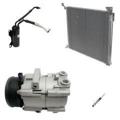 2010 Ford E-450 Super Duty Base 6.0L Compressor and Condenser Kit (KT DF57A)