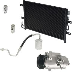 2010 Lincoln MKT Base 3.7L Compressor and Condenser Kit (KT DF76A)