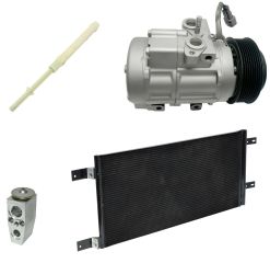 2012 Ford F-250 Super Duty XL 6.7L Compressor and Condenser Kit (KT DF79A)