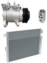 2012 Jeep Grand Cherokee Limited 3.6L Compressor and Condenser Kit (KT DF89A-N)