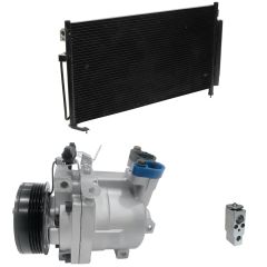 2008 Subaru Forester X 2.5L Compressor and Condenser Kit (KT DF97A-N)