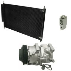 2012 Acura RL Base 3.7L Compressor and Condenser Kit (KT DG00A)