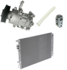 2012 Hyundai Accent GS 1.6L Compressor and Condenser Kit (KT DG04A)