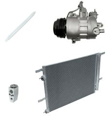 2014 Ford Fusion S 2.5L Compressor and Condenser Kit (KT DG12A)