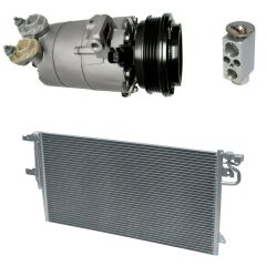 2016 Lincoln MKC Base 2.3L Compressor and Condenser Kit (KT DG20A)