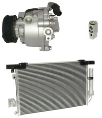 2011 Mitsubishi Lancer GT 2.0L Compressor and Condenser Kit (KT DG22A)