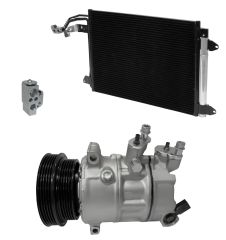 2012 Volkswagen Golf Base 2.5L Compressor and Condenser Kit (KT DG24A-N)