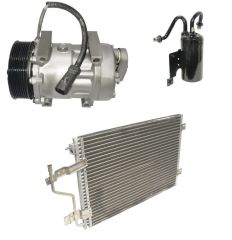 2002 Dodge Ram 3500 Base 5.9L Compressor and Condenser Kit (KT DG29A)