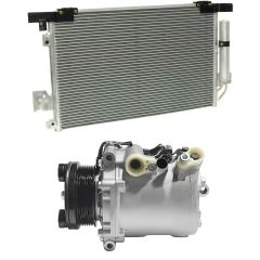 2010 Mitsubishi Lancer SE 2.0L Compressor and Condenser Kit (KT DG42A-N)