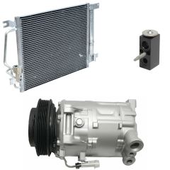 2007 Saturn Sky Base 2.4L Compressor and Condenser Kit (KT DG46A)