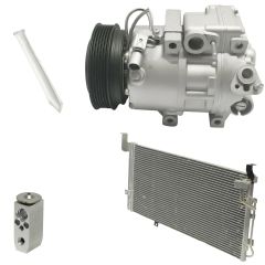 2007 Kia Amanti Base 3.8L Compressor and Condenser Kit (KT DG49A)