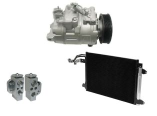 2010 Audi A3 Base 2.0L Compressor and Condenser Kit (KT DG61A)