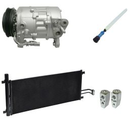 2014 Chevrolet Silverado 1500 Base 4.3L Compressor and Condenser Kit (KT DG63A)