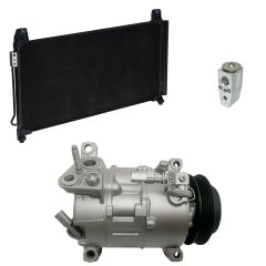 2017 Chevrolet Silverado 3500 Base 6.0L Compressor and Condenser Kit (KT DG64A-N)