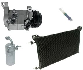 2013 Chevrolet Silverado 1500 WT 4.3L Compressor and Condenser Kit (KT DG72A-N)