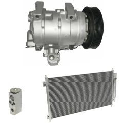 2011 Honda Accord EX-L 3.5L Compressor and Condenser Kit (KT DG76D)