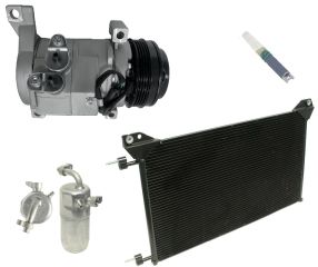 2013 Chevrolet Silverado 2500 LS 4.8L Compressor and Condenser Kit (KT DG77A-N)