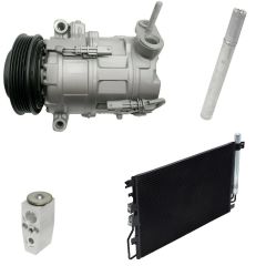2012 Chevrolet Equinox LS 2.4L Compressor and Condenser Kit (KT DG81A)
