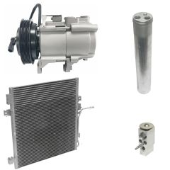 2007 Dodge Nitro SLT 3.7L Compressor and Condenser Kit (KT DG92A)