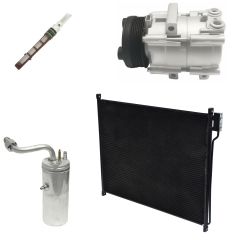 2004 Ford Excursion Limited 6.8L Compressor and Condenser Kit (KT DG95A)