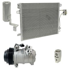 2010 Chrysler Town & Country Limited 4.0L Compressor and Condenser Kit (KT DH14A-N)