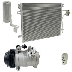 2010 Volkswagen Routan SEL 4.0L Compressor and Condenser Kit (KT DH16A-N)