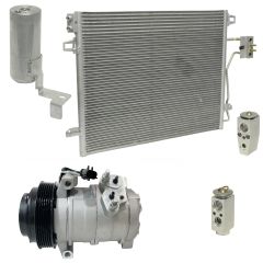 2010 Volkswagen Routan SEL 4.0L Compressor and Condenser Kit (KT DH17A-N)