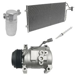 2003 Cadillac DeVille Base 4.6L Compressor and Condenser Kit (KT DH19A-N)