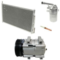 2003 Ford Focus SE 2.0L Compressor and Condenser Kit (KT DH32A-N)