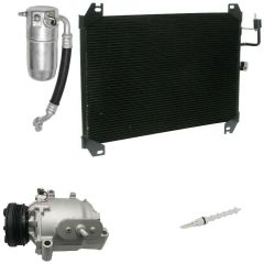 2003 GMC Envoy XL SLT 5.3L Compressor and Condenser Kit (KT DH41A-N)