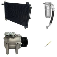 2003 Chevrolet Trailblazer Base 4.2L Compressor and Condenser Kit (KT DH49A-N)