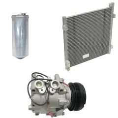 1999 Honda Civic LX 1.6L Compressor and Condenser Kit (KT DH58A)
