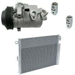 2011 Dodge Durango R/T 5.7L Compressor and Condenser Kit (KT DH66A-N)
