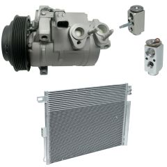 2012 Dodge Durango R/T 5.7L Compressor and Condenser Kit (KT DH67A-N)