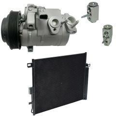 2017 Dodge Durango GT 5.7L Compressor and Condenser Kit (KT DH68B-N)