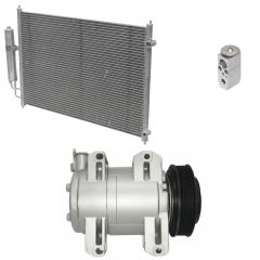 2012 Nissan Rogue S 2.5L Compressor and Condenser Kit (KT DH70A)