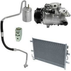 2017 Ford Police Interceptor Sedan Base 3.5L Compressor and Condenser Kit (KT DH81A-N)