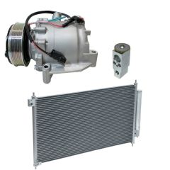 2013 Honda Civic Touring 1.8L Compressor and Condenser Kit (KT DH89A-N)