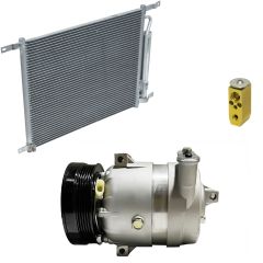 2010 Chevrolet Aveo5 LT 1.6L Compressor and Condenser Kit (KT DH92A-N)