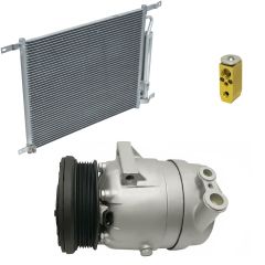 2010 Chevrolet Aveo Base 1.6L Compressor and Condenser Kit (KT DH92A)