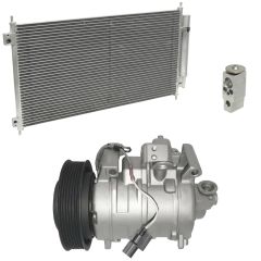 2013 Honda Crosstour EX 2.4L Compressor and Condenser Kit (KT DH94A)