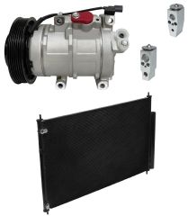 2013 Honda Odyssey LX 3.5L Compressor and Condenser Kit (KT DH98A-N)