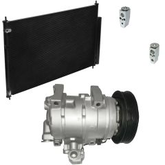 2013 Honda Odyssey Touring 3.5L Compressor and Condenser Kit (KT DH98A)
