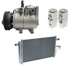 2004 Hyundai Accent GL 1.6L Compressor and Condenser Kit (KT DI20A)