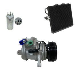 2005 Jeep Wrangler Sport 4.0L Compressor and Condenser Kit (KT DI41A-N)