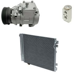 2010 Kia Borrego LX 3.8L Compressor and Condenser Kit (KT DI44A)